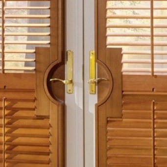 Miami french door handle cutout